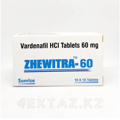Препарат для улучшения эрекции Zhewitra 60 mg (10 таб.) от sex shop Extaz фото 3