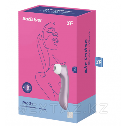 Вакуумно-волновой стимулятор Satisfyer Pro2 + Vibration лиловый от sex shop Extaz фото 4