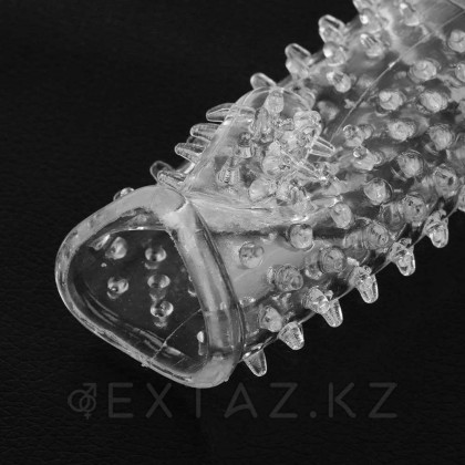 Насадка - удлинитель пениса прозрачная от sex shop Extaz фото 6
