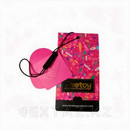 Большая серебряная пробка с розовым кристаллом от sex shop Extaz фото 6
