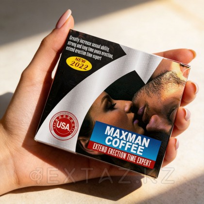 Возбуждающий кофе для мужчин Maxman coffee (1 шт.) от sex shop Extaz фото 5