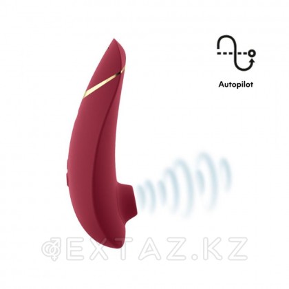 Бесконтактный клиторальный стимулятор Womanizer Premium 2 бордовый от sex shop Extaz фото 10