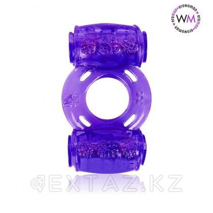 Кольцо эрекционное с двойной вибрацией EROWOMAN-EROMAN от sex shop Extaz