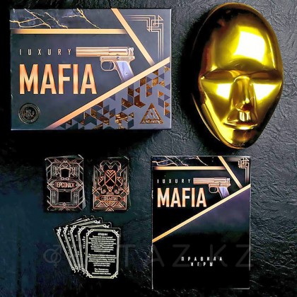 Детективная игра «Мафия Luxury» с масками от sex shop Extaz