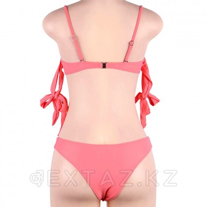 Купальник с завязками Rhinestone Pink (L) от sex shop Extaz фото 5