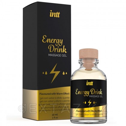 Intt Energy Drink Massage Gel - Съедобный массажный гель для интимных зон, 30 мл от sex shop Extaz фото 9