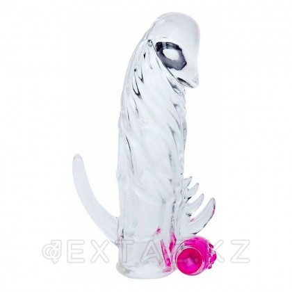 Насадка на пенис со стимулятором клитора от sex shop Extaz фото 2