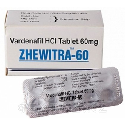 Препарат для улучшения эрекции Zhewitra 60 mg (10 таб.) от sex shop Extaz фото 2