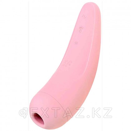 Вакуумный клиторальный стимулятор Satisfyer Curvy 2+ (розовый) от sex shop Extaz фото 4