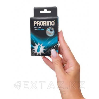 Биологически активная добавка к пище для мужчин Ero black line PRORINO Potency Caps 5 шт. от sex shop Extaz фото 2