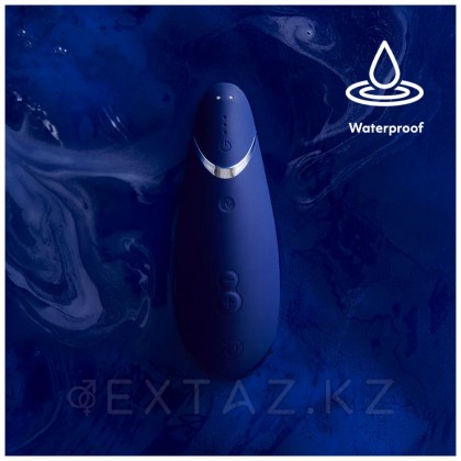 Бесконтактный клиторальный стимулятор Womanizer Premium 2 Blueberry от sex shop Extaz фото 7