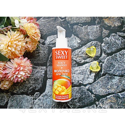 Молочко для тела SEXY SWEET JUICY MANGO с феромонами, 150 г от sex shop Extaz фото 3