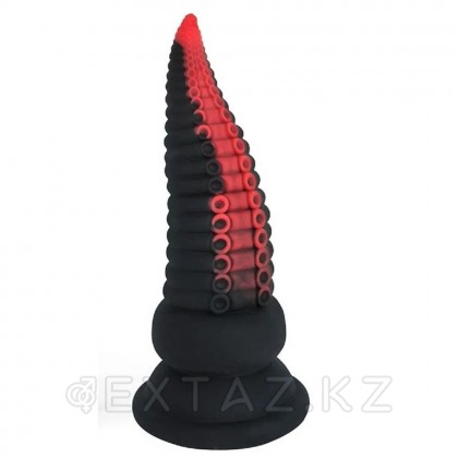 Анальная втулка на присоске Magic Hero чёрно-красная (L 125 мм, D 41 мм) от sex shop Extaz фото 3