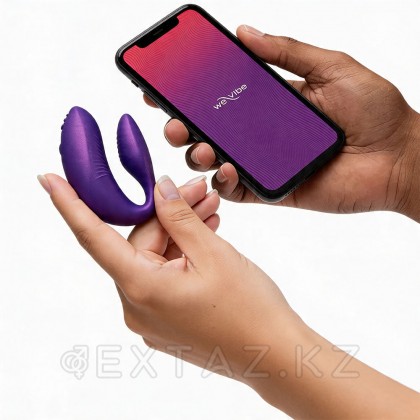 Вибратор для пар We-Vibe Chorus Pro фиолетовый от sex shop Extaz фото 4