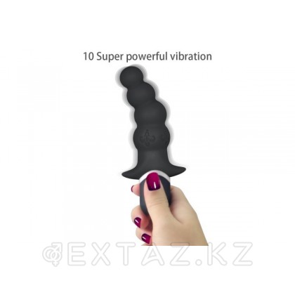 Универсальный силиконовый массажёр (15,2 * 3,1 см.) от sex shop Extaz фото 4