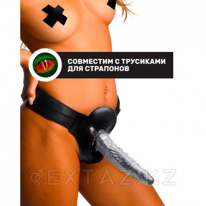 Фантазийный фаллоимитатор Creature Cocks The Gargoyle (23,6×4,6 см) от sex shop Extaz фото 6