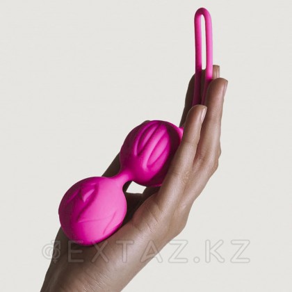 Вагинальные шарики Geisha Lastic Balls фуксия от Adrien Lastic (размер S) от sex shop Extaz фото 4