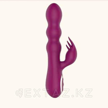 Вибратор-кролик AN Stamen с массажем бусинами от sex shop Extaz фото 3