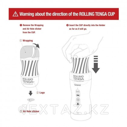 Набор Tenga Vacuum Gyro Roller: Мастурбатор и устройство для вращения и создания вакуума от sex shop Extaz фото 10