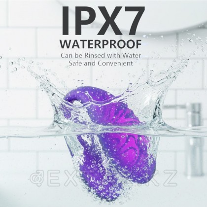 Вибратор для пар Tween+ с управлением через приложение от Amovibe фиолетовый от sex shop Extaz фото 10