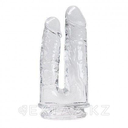 Двойной фаллоимитатор Alive Imperium (19×4,3 см) прозрачный от sex shop Extaz