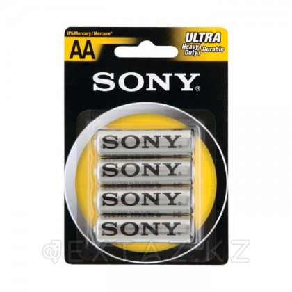 Батарейки Sony AA (R6) - блистер 4 шт от sex shop Extaz