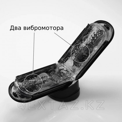 Мастурбатор Tenga Flip Zero Gravity с вибрацией, черный от sex shop Extaz фото 3