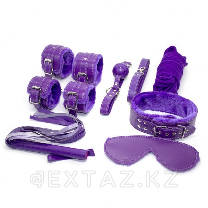 БДСМ набор 10 предметов, фиолетовый от sex shop Extaz фото 10