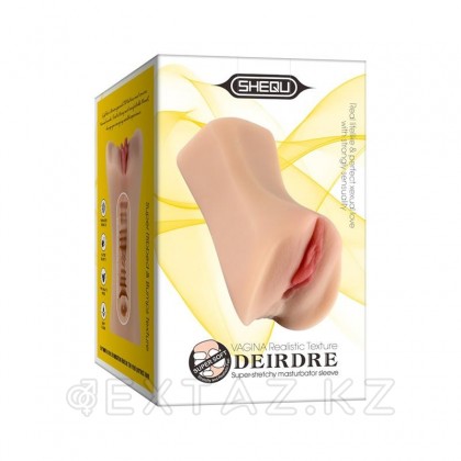Реалистичный мастурбатор в виде вагины и половых губ Deirdre от sex shop Extaz фото 7