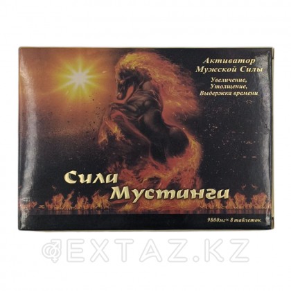 Возбуждющее средство для мужчин Сила мустанга (8 таблеток) от sex shop Extaz фото 2