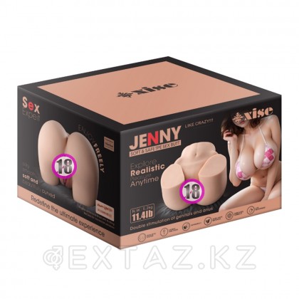 Реалистичный двойной мастурбатор Jenny (вагина+анус) от sex shop Extaz фото 5