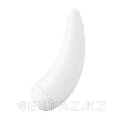 Вакуумный клиторальный стимулятор Satisfyer Curvy 2+ (белый) от sex shop Extaz фото 2