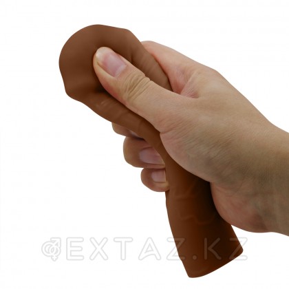 Реалистичная насадка на пенис Nile, коричневый, 16,5 см от sex shop Extaz фото 7