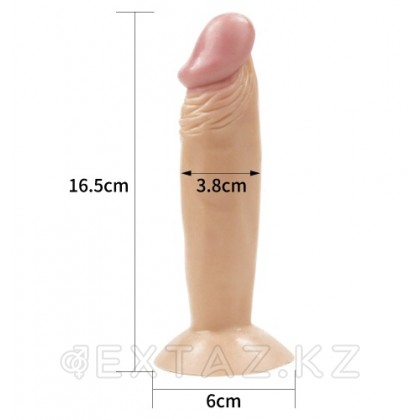 Фаллоимитатор на присоске (15,5 х 3,8 см.) от sex shop Extaz фото 5