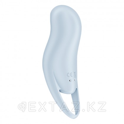 Клиторальный стимулятор с вибрацией Pocket Pro 1 от Satisfyer голубой от sex shop Extaz фото 3