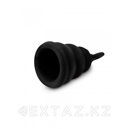 Gvibe Gcup Black силиконовая менструальная чаша с защитой от протечек, 10 мл от sex shop Extaz фото 2