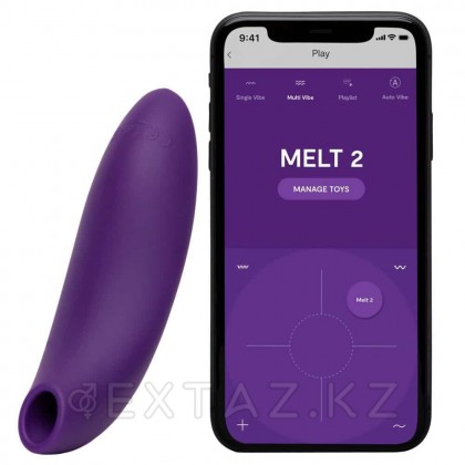 Бесконтактный клиторальный стимулятор We-Vibe Melt 2 фиолетовый от sex shop Extaz фото 6