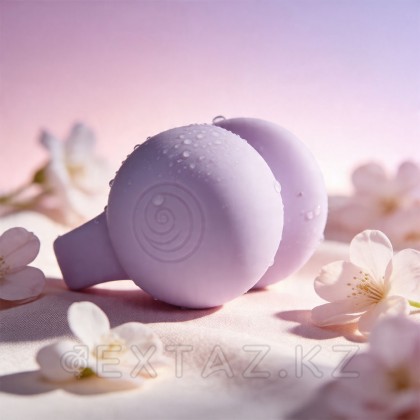 Стимулятор клитора с вибрацией SVibe Snail TWINN Clit Hugging Vibe лиловый от sex shop Extaz фото 4