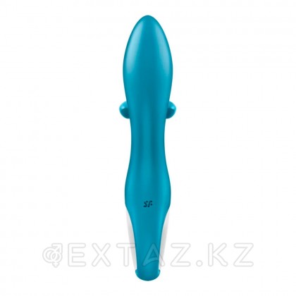 Вибратор-кролик Embrace me berry Satisfyer, бирюзовый от sex shop Extaz фото 5