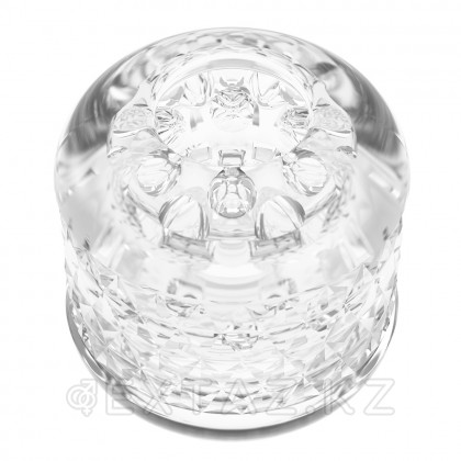 Мастурбатор с текстурированным каналом Cory прозрачный от sex shop Extaz фото 6