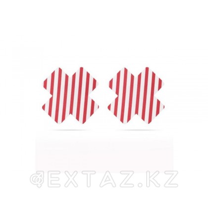 Пэстисы на соски в виде крестов и сердечек (самоклеящиеся) от sex shop Extaz фото 3