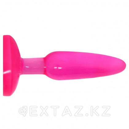 Пробка анальная розовая от sex shop Extaz фото 3