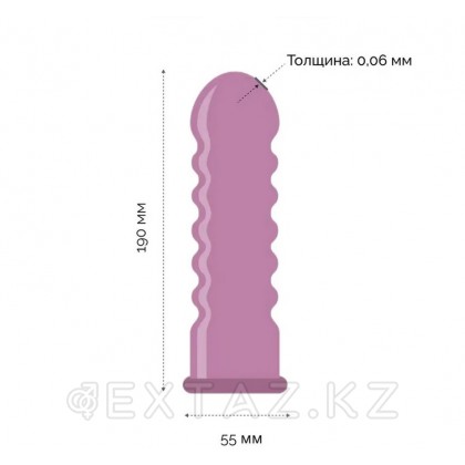 Презервативы SAGAMI 6 Fit V Premium 12 шт. (волнистая текстура) от sex shop Extaz фото 2