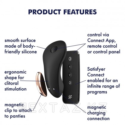 Клиторальный вибростимулятор Satisfyer Little Secret от sex shop Extaz фото 10