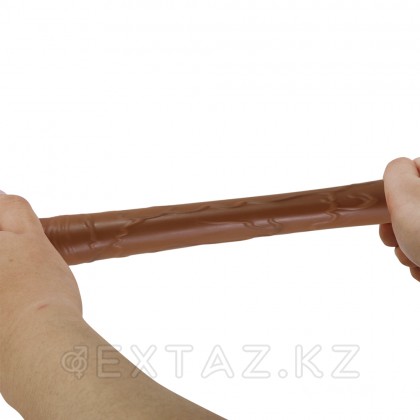 Реалистичная насадка на пенис Nile, коричневый, 16,5 см от sex shop Extaz фото 6