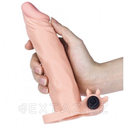 Увеличитель пениса с вибрацией (18,5*4,2) от sex shop Extaz фото 4