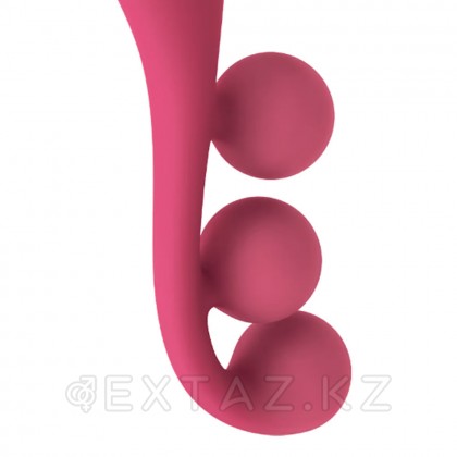 Мультифункциональный вибратор для тройной стимуляции Satisfyer Tri Ball 1 красный от sex shop Extaz фото 2