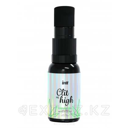 Согревающий жидкий вибратор для клитора Intt Clit Me On High Cannabis Oil 15 мл от sex shop Extaz