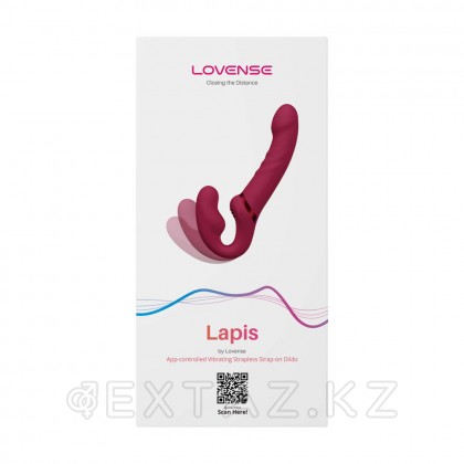 Страпон Lovense Lapis двусторонний, гибкий c вибрацией  от sex shop Extaz фото 5