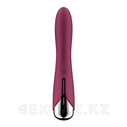 Вибратор с функцией вращения Satisfyer Spinning Vibe 1 красный от sex shop Extaz фото 3
